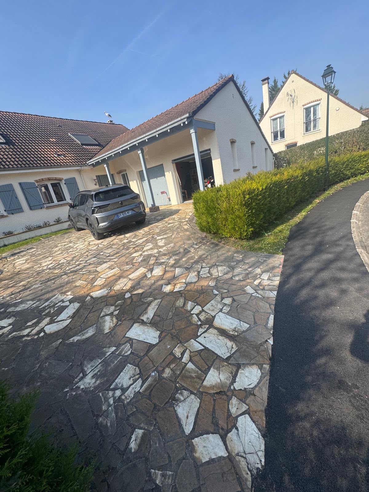Chantier Vauréal (95) — Avant